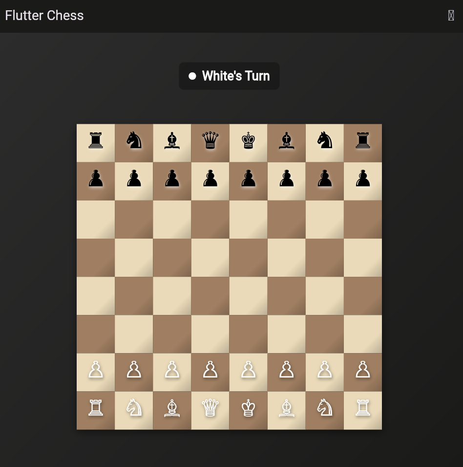Flutter Chess Project
